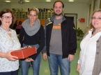Direktorin mit ihrem Sekretariats-Team Cornelia Lentschig, Florian Schuster und Nadja Hofbauer