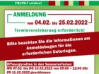 Flyer für Schulanmeldung der EWF, FW und HLW Horn