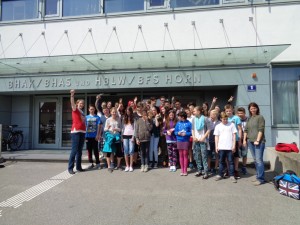 Gruppenbild 2. FW, 3E NMS Gars und Lehrerinnen