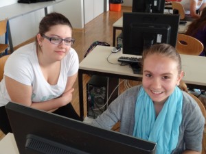 Hilfe am Computer war kaum notwendig